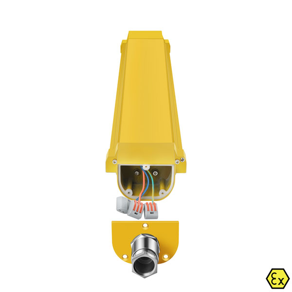 Protueksplozivna LED svjetiljka Linear 40W 5000K 140lm/W IP66 WF2 AC220-240V II 2G EX eb mb IIC T4 Gb / II 2D Ex tb IIIC T(95°C) Db