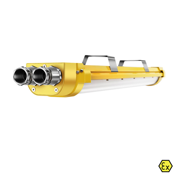 Protueksplozivna LED svjetiljka Linear 40W 5000K 140lm/W IP66 WF2 AC220-240V II 2G EX eb mb IIC T4 Gb / II 2D Ex tb IIIC T(95°C) Db