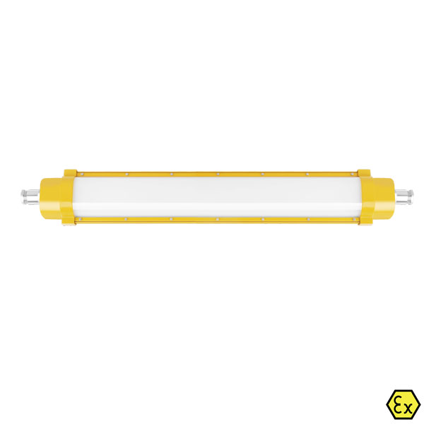 Protueksplozivna LED svjetiljka Linear 40W 5000K 140lm/W IP66 WF2 AC220-240V II 2G EX eb mb IIC T4 Gb / II 2D Ex tb IIIC T(95°C) Db