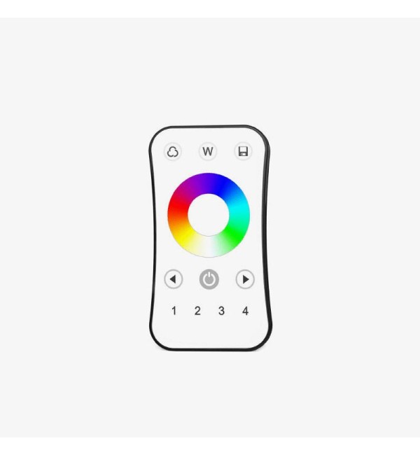 R8 RF daljinski upravljač za RGB/RGBW LED trake – 4 zone