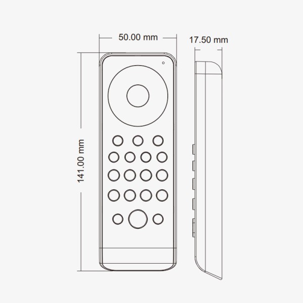 RF daljinski upravljač za RGB/RGBW LED trake – 2 zone RF daljinski upravljač za RGB/RGBW LED trake – 2 zone