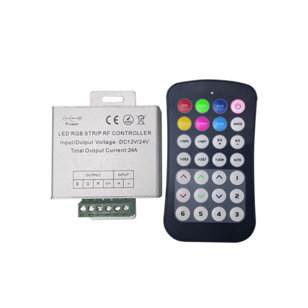 RF KONTROLER ZA LED RGB TRAKE 3 kanala 13X6.5A(80-160W) 12-24VDC