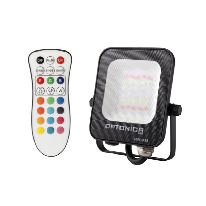 RGB LED REFLEKTOR 10W IP66 S DALJINSKIM UPRAVLJAČEM