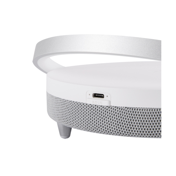 SATURN LED 3u1 – Stolna LED Svjetiljka, zvučnik, bežični punjač Stolne i podne svjetiljke 03864 - iDEAL LED | Led žarulje - LED rasvjeta iDEAL LED | Led žarulje - LED rasvjeta SATURN LED 3u1 – Stolna LED Svjetiljka, zvučnik, bežični punjač