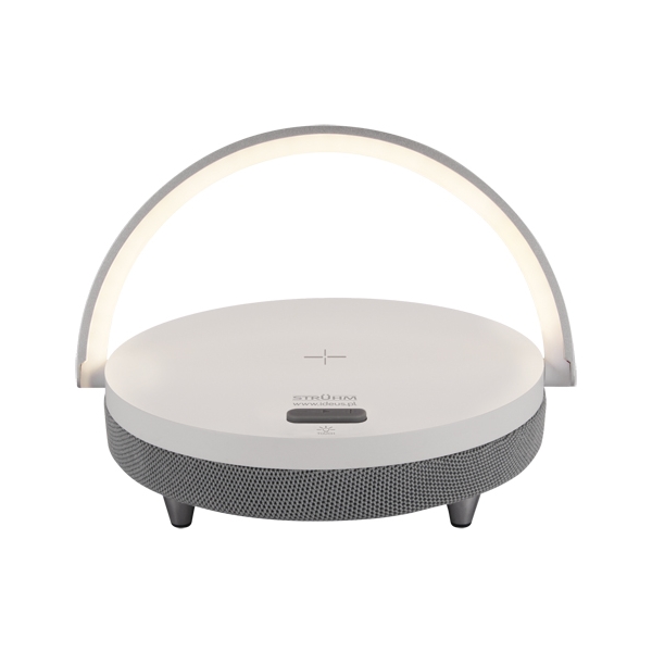 SATURN LED 3u1 – Stolna LED Svjetiljka, zvučnik, bežični punjač Stolne i podne svjetiljke 03864 - iDEAL LED | Led žarulje - LED rasvjeta iDEAL LED | Led žarulje - LED rasvjeta SATURN LED 3u1 – Stolna LED Svjetiljka, zvučnik, bežični punjač
