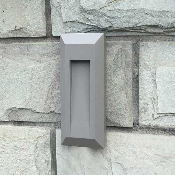 Crna nadgradna fasadna LED svjetiljka 1W 4000K IP65 Crna nadgradna fasadna LED svjetiljka 1W 4000K IP65