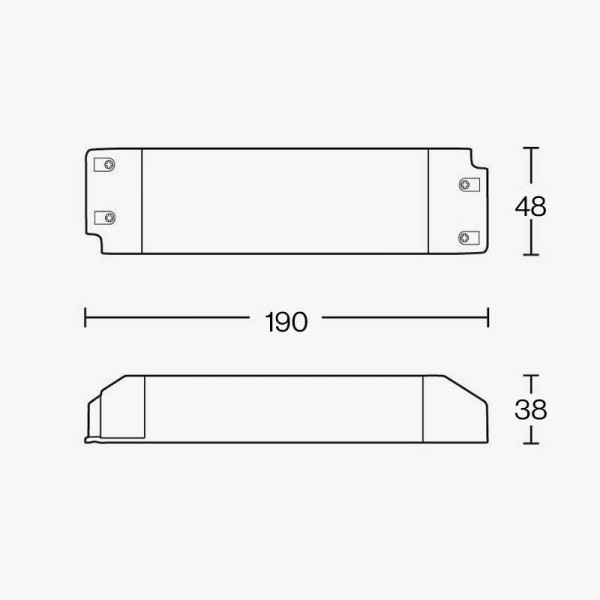 Slim napajanje 24V 100W 4.2A IP20