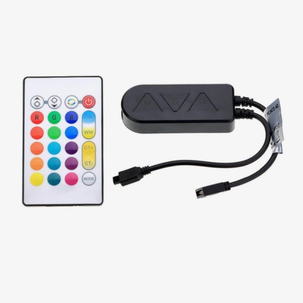 Smart RGB+CCT kontroler za LED trake 12–24 V