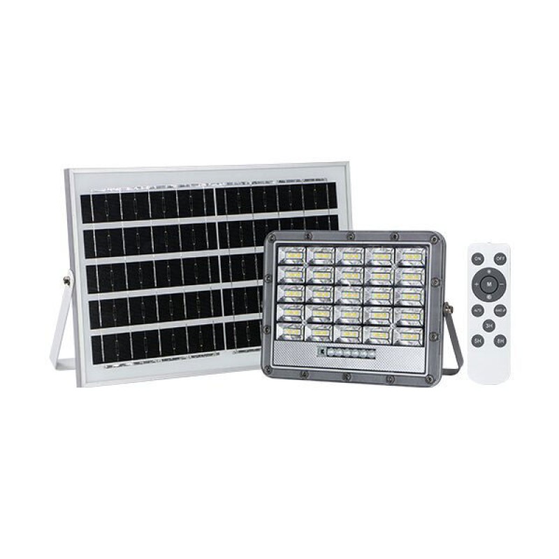 Solarni LED reflektor 10W 1000 lm  CCT odabir boje svjetlosti DC 3.2V 10Ah - PF 0.9 FAST CHARGING