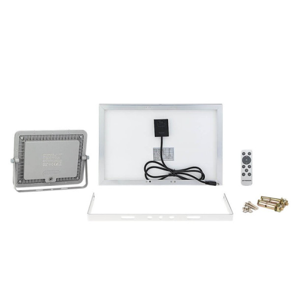 Solarni LED reflektor 10W 1000 lm CCT odabir boje svjetlosti DC 3.2V 10Ah - PF 0.9 FAST CHARGING Solarni LED reflektori FL5473 - iDEAL LED | Led žarulje - LED rasvjeta iDEAL LED | Led žarulje - LED rasvjeta Solarni LED reflektor 10W 1000 lm CCT odabir boje svjetlosti DC 3.2V 10Ah - PF 0.9 FAST CHARGING
