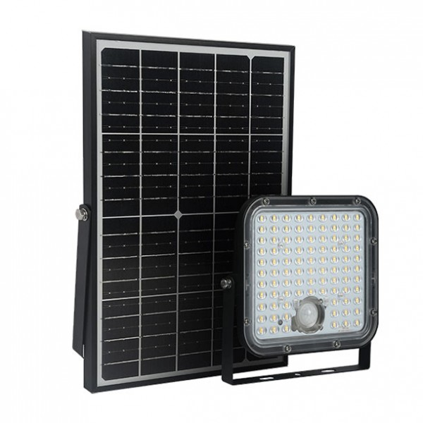 Solarni LED reflektor 10W IP65 1300lm 55...