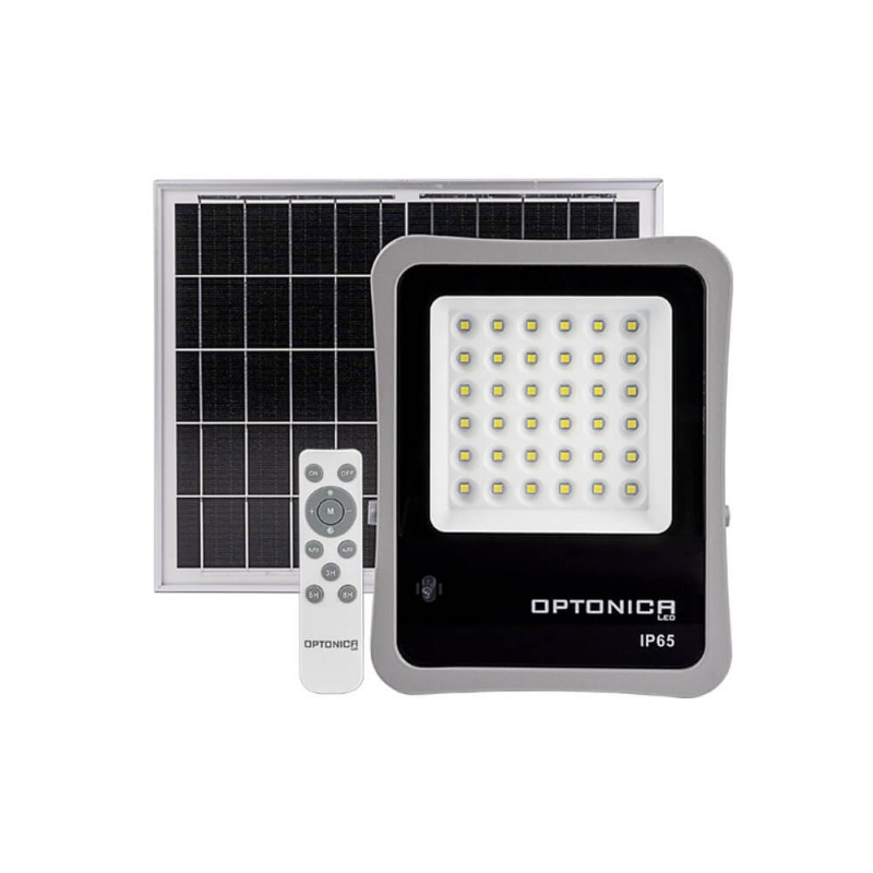 Solarni LED reflektor 15W 1200Lm 6000K 3.2V/10Ah - PF 0.9 FAST CHARGING