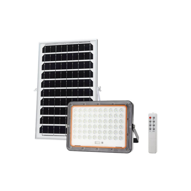 Solarni LED reflektor 15W 2000lm DC3.2V 15Ah 6000K IP65