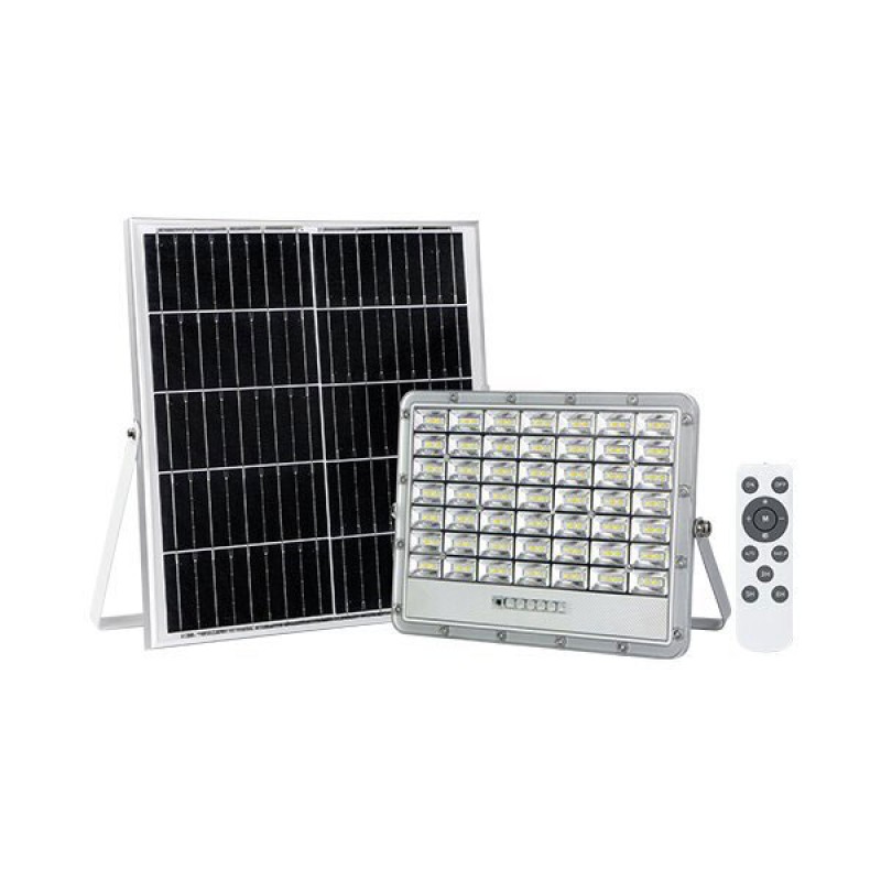 Solarni LED reflektor 20W 1800 lm  CCT odabir boje svjetlosti DC 3.2V 20Ah - PF 0.9 FAST CHARGING