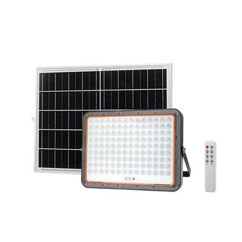 Solarni LED reflektor 25W 3200lm DC3.2V 25Ah 6000K IP65