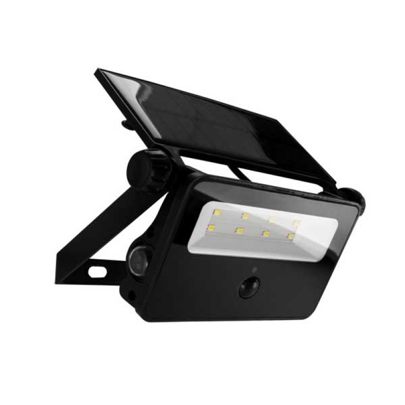 Solarni LED reflektor 2W sa senzorom pokreta 200 lm IP65