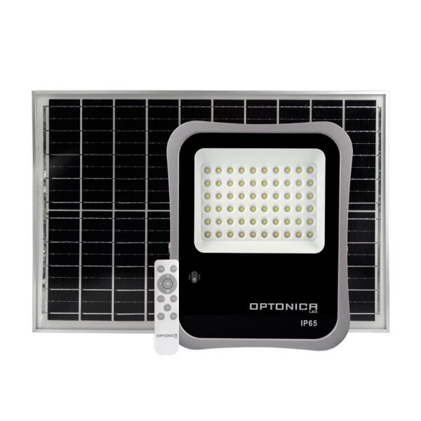 Solarni LED reflektor 30W 2400Lm 6000K 3.2V/25Ah - PF 0.9 FAST CHARGING