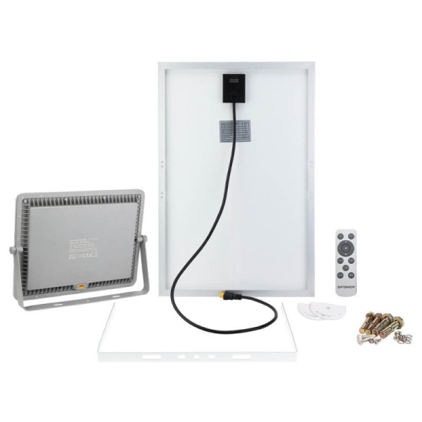 Solarni LED reflektor 30W 2700 lm CCT odabir boje svjetlosti DC 3.2V 30Ah - PF 0.9 FAST CHARGING Solarni LED reflektori FL5475 - iDEAL LED | Led žarulje - LED rasvjeta iDEAL LED | Led žarulje - LED rasvjeta Solarni LED reflektor 30W 2700 lm CCT odabir boje svjetlosti DC 3.2V 30Ah - PF 0.9 FAST CHARGING