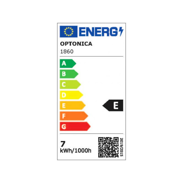 Staklena filament LED žarulja E27 6.5W G125 810 lm