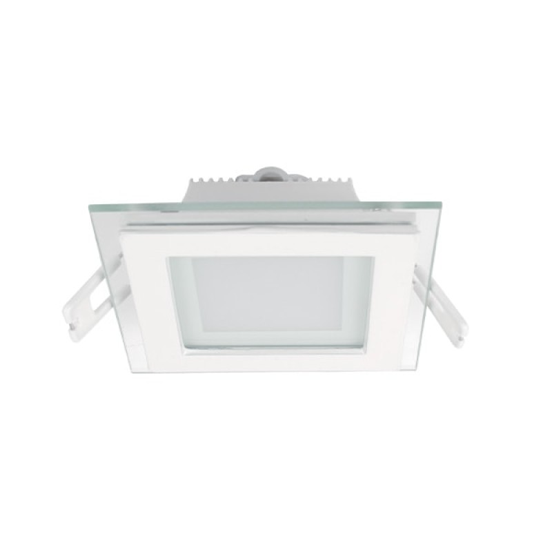 Stakleni LED panel ugradbeni 6W 480 lm IP40