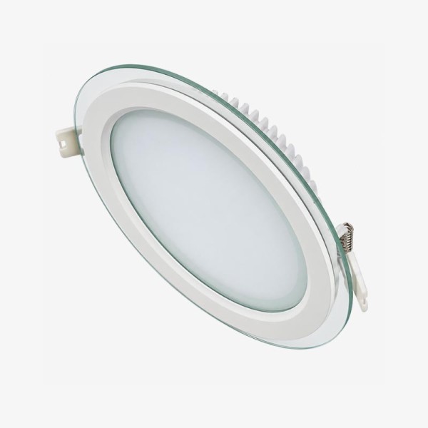 Stakleni ugradbeni okrugli LED panel 18W 1440 lm IP40 Stakleni ugradbeni okrugli LED panel 18W 1440 lm IP40