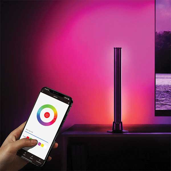 Stolna bluetooth RGB RGB+4000K svjetiljka 2x2.5W IC App Music Mod 300 mm