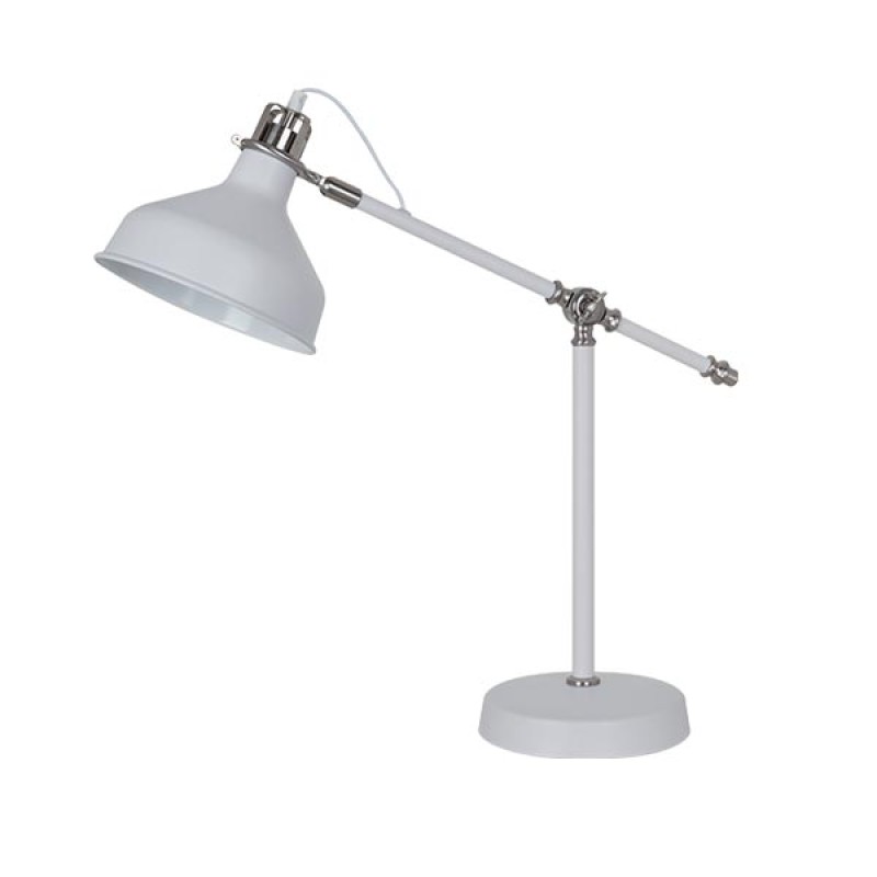 STOLNA SVJETILJKA 1XE27 BIJELA v600mm JOHN