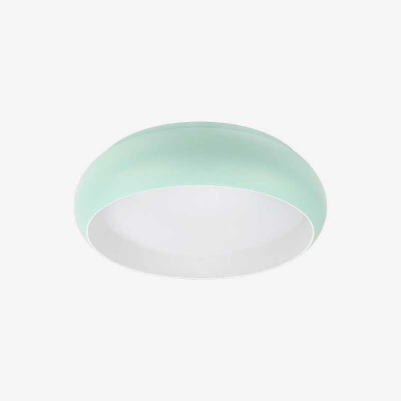 Stropna LED svjetiljka pastelno tirkizna 12W CCT odabir boje
