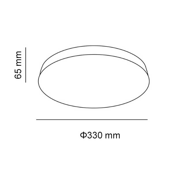 Stropna LED svjetiljka plafonjera Jarin 30W 4000K IP65 Samsung chip 2700 lm LED unutarnja rasvjeta 045844 - iDEAL LED | Led žarulje - LED rasvjeta iDEAL LED | Led žarulje - LED rasvjeta Stropna LED svjetiljka plafonjera Jarin 30W 4000K IP65 Samsung chip 2700 lm