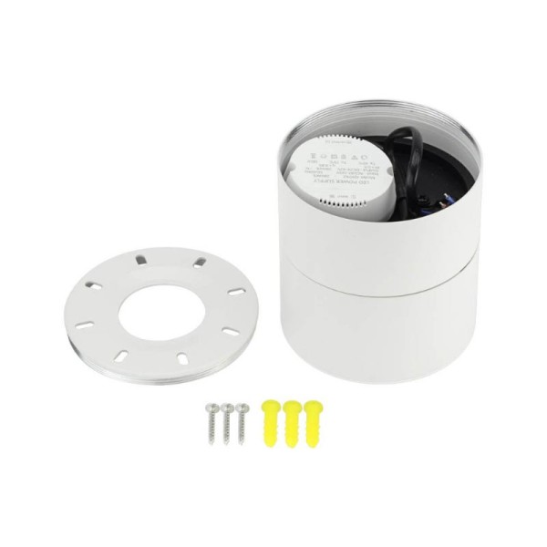 Stropna nadgradna rotirajuća bijela LED svjetiljka 12W 960 lm Bridgelux Chip