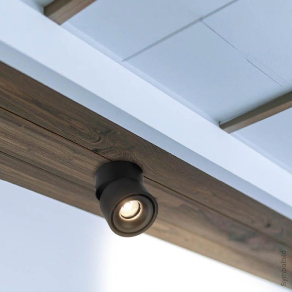 Stropna nadgradna rotirajuća crna LED svjetiljka 12W 960 lm Bridgelux Chip LED unutarnja rasvjeta OT12005 - iDEAL LED | Led žarulje - LED rasvjeta iDEAL LED | Led žarulje - LED rasvjeta Stropna nadgradna rotirajuća crna LED svjetiljka 12W 960 lm Bridgelux Chip