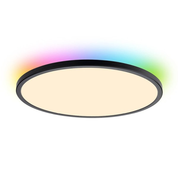 Stropna nadgradna svjetiljka 18W 1440 lm RGB+CCT izmjenjiva boja svjetlosti daljinski upravljač Dimabilno