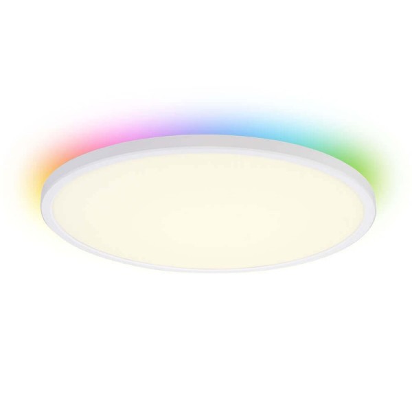 Stropna nadgradna svjetiljka 18W 1440 lm RGB+CCT izmjenjiva boja svjetlosti daljinski upravljač Dimabilno