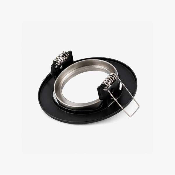 Stropni zakretni ugradbeni okvir crni titan-inox za GU10 LED žarulje IP20 Stropni zakretni ugradbeni okvir crni titan-inox za GU10 LED žarulje IP20