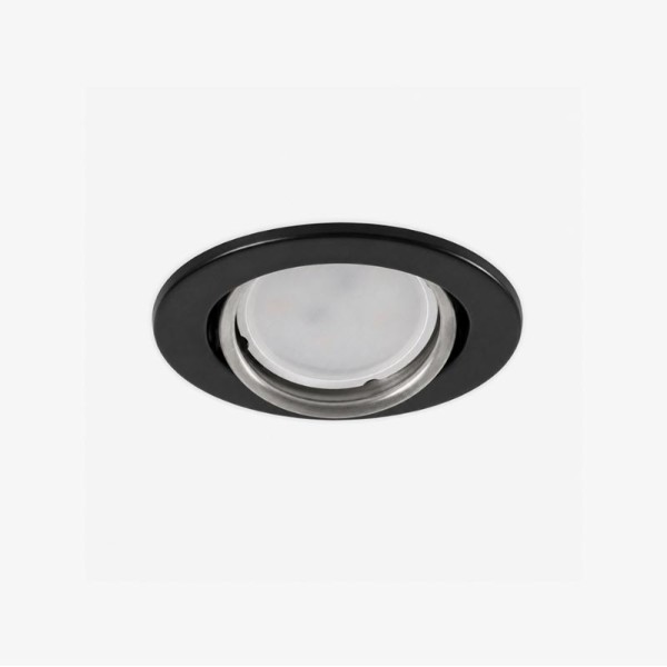 Stropni zakretni ugradbeni okvir crni titan-inox za GU10 LED žarulje IP20 Stropni zakretni ugradbeni okvir crni titan-inox za GU10 LED žarulje IP20