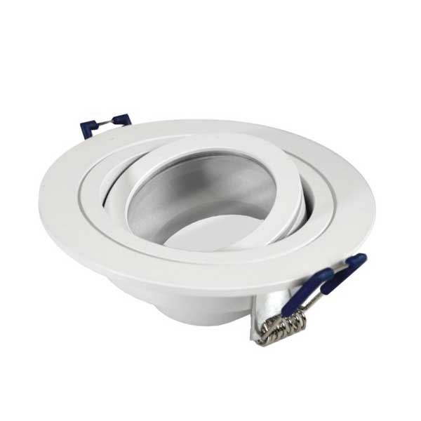 Stropni ugradbeni zakretni okvir za GU10 i MR16 LED žarulje IP54