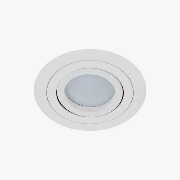 Okrugli stropni ugradbeni zakretni okvir za GU10 i MR16 LED žarulje