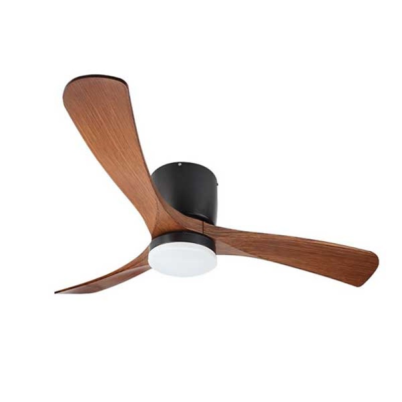 Stropni ventilator mahagonij 18W 1440 lm 3000-4000-6000K s daljinskim upravljačem