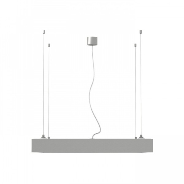 STRUCTURAL LED visilica brušeni aluminij 55x55 230V 2G11 3x36W