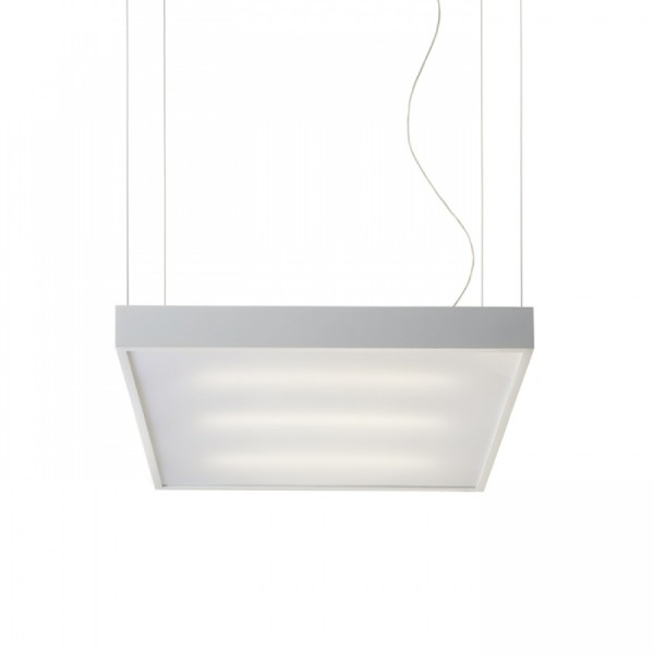 STRUCTURAL LED visilica brušeni aluminij 55x55 230V 2G11 3x36W