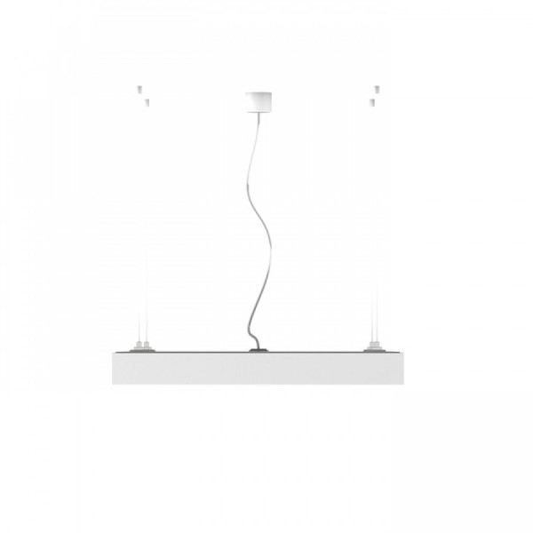 STRUCTURAL LED visilica brušeni aluminij 55x55 230V 2G11 3x36W