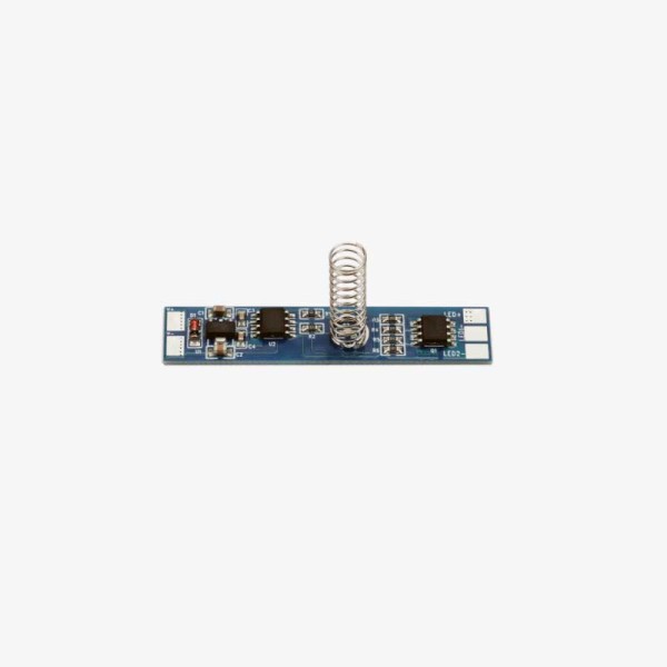 Touch prekidač / dimmer s memorijom za LED trake 12-24V - ugradnja u aluminijske profile