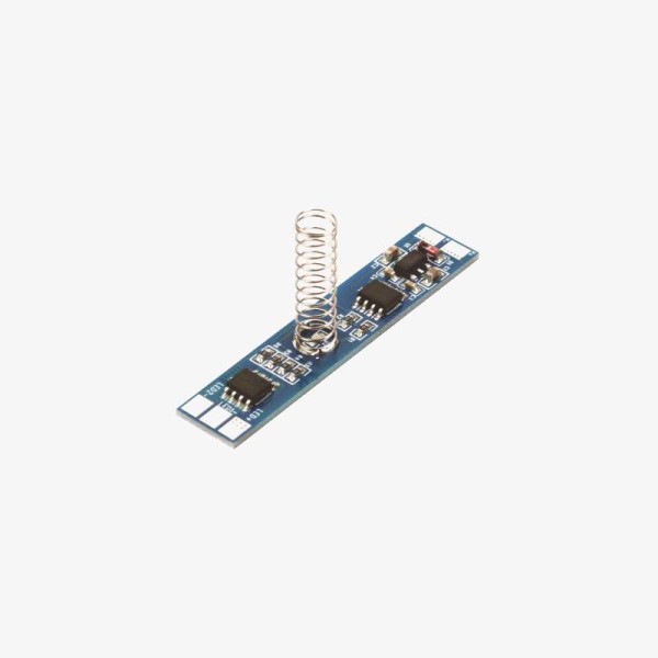 Touch prekidač / dimmer s memorijom za LED trake 12-24V - ugradnja u aluminijske profile