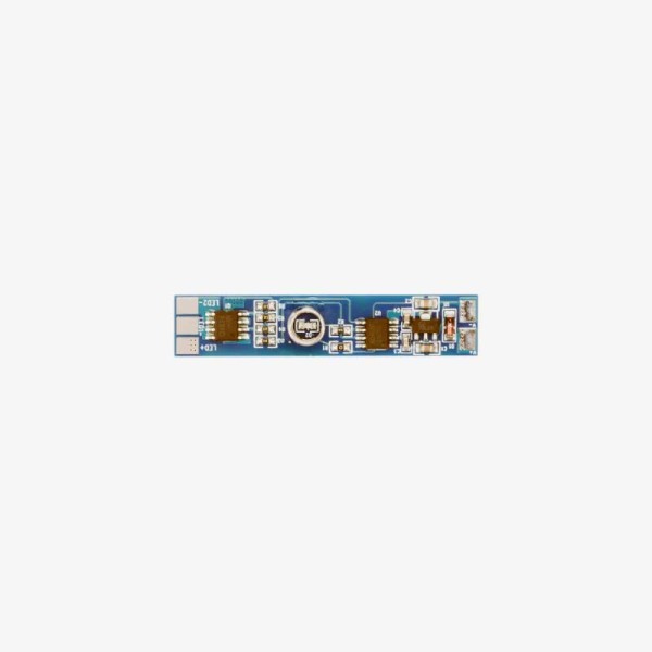 Touch prekidač / dimmer s memorijom za LED trake 12-24V - ugradnja u aluminijske profile