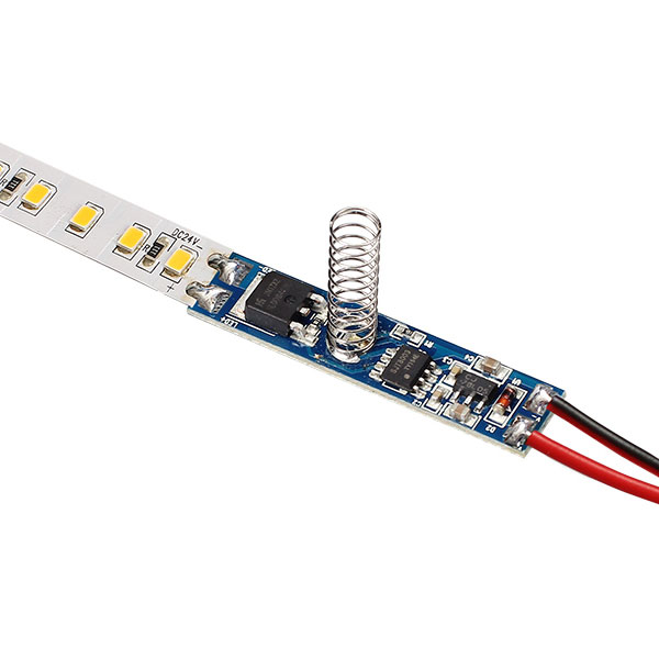 Touch prekidač za ALU profile ON/OFF + dimmer+memorija 12-24V 8A