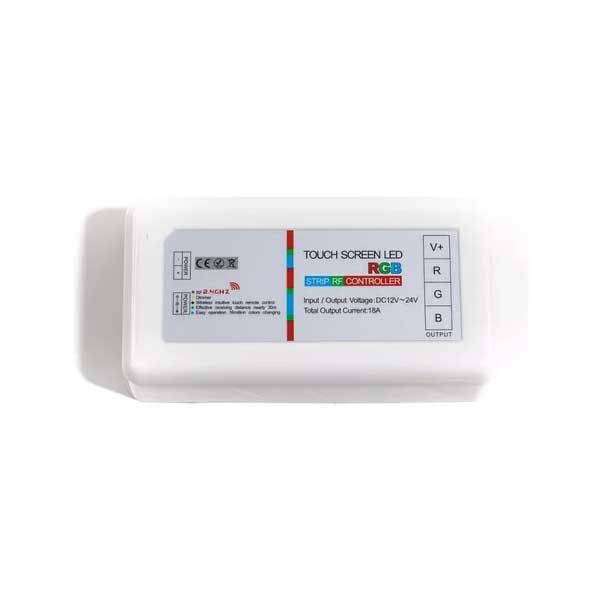 Touch RF kontroler za RGB LED trake 12-24V 3x6A LED kontroleri 004641 - iDEAL LED | Led žarulje - LED rasvjeta iDEAL LED | Led žarulje - LED rasvjeta Touch RF kontroler za RGB LED trake 12-24V 3x6A