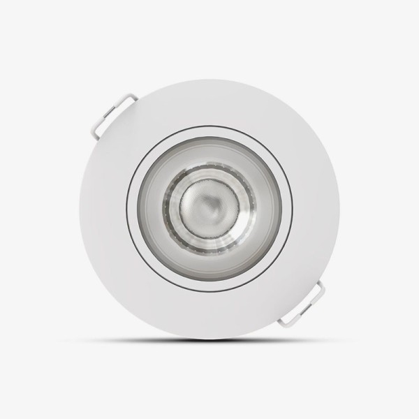 Ugradbena dimabilna okrugla svjetiljka Downlight 4W CCT podesiva boja svjetlosti i kuta rasvjete IP44