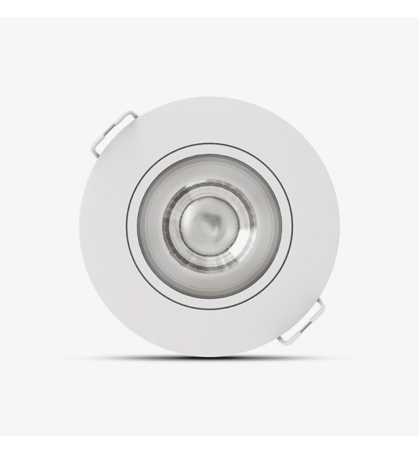 Ugradbena dimabilna okrugla svjetiljka Downlight 4W CCT podesiva boja svjetlosti i kuta rasvjete IP44