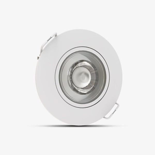 Ugradbena dimabilna okrugla svjetiljka Downlight 4W CCT podesiva boja svjetlosti i kuta rasvjete IP44 Ugradbena dimabilna okrugla svjetiljka Downlight 4W CCT podesiva boja svjetlosti i kuta rasvjete IP44