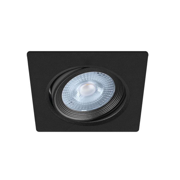 UGRADBENA  KVADRATNA STROPNA LED SVJETILJKA DOWNLIGHT SMD 5W MONI LED C podesivi kut rasvjete